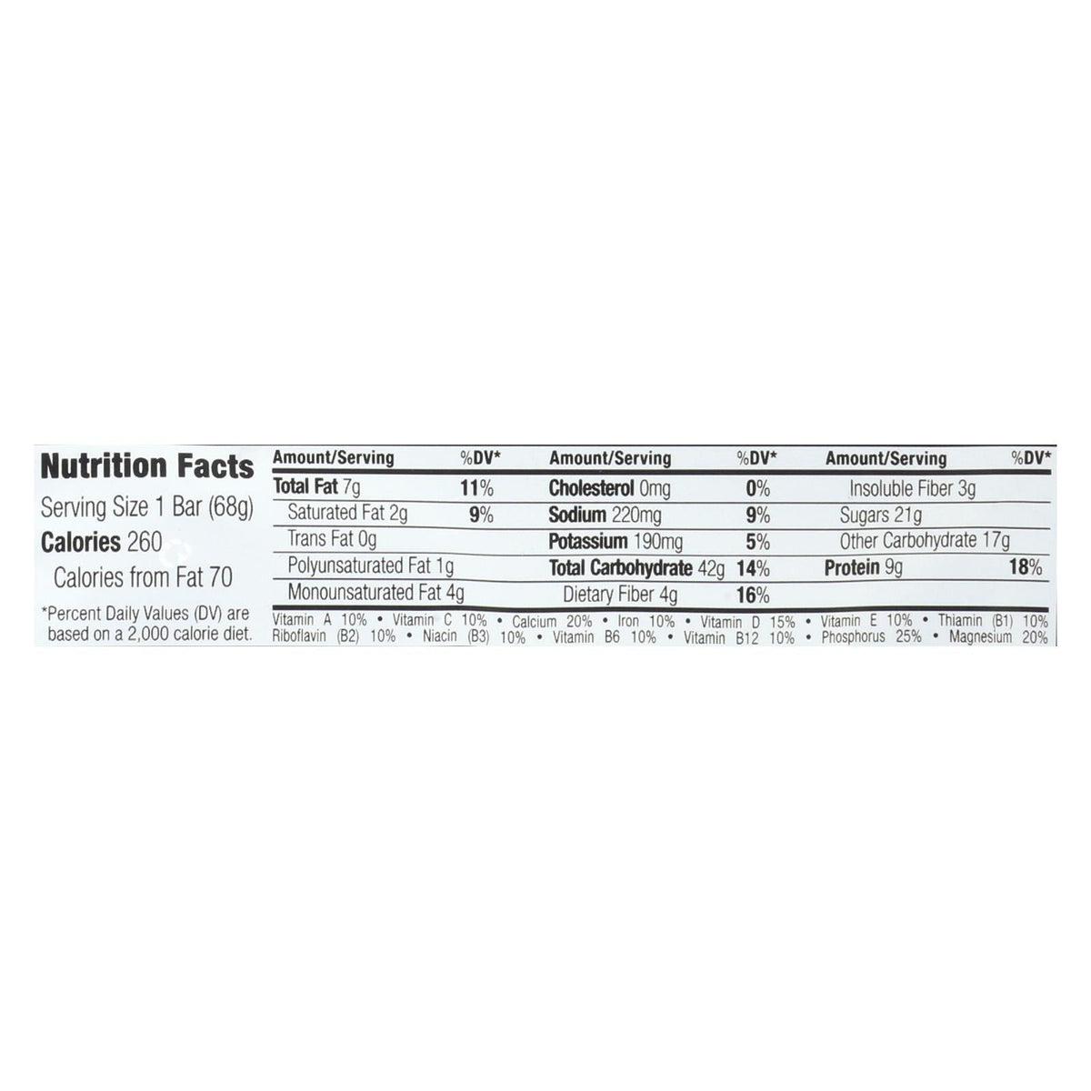 Clif Bar - Organic White Chocolate Macadamia Nut - Case of 12 - 2.4 oz