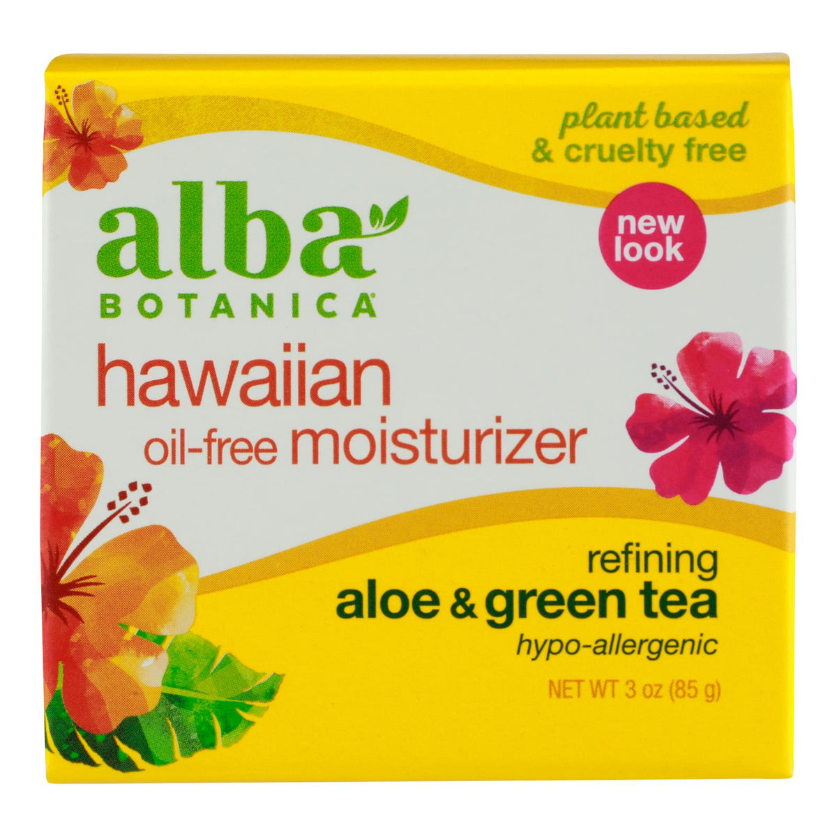 Alba Botanica Hawaiian Aloe & Green Tea Moisturizer 3oz