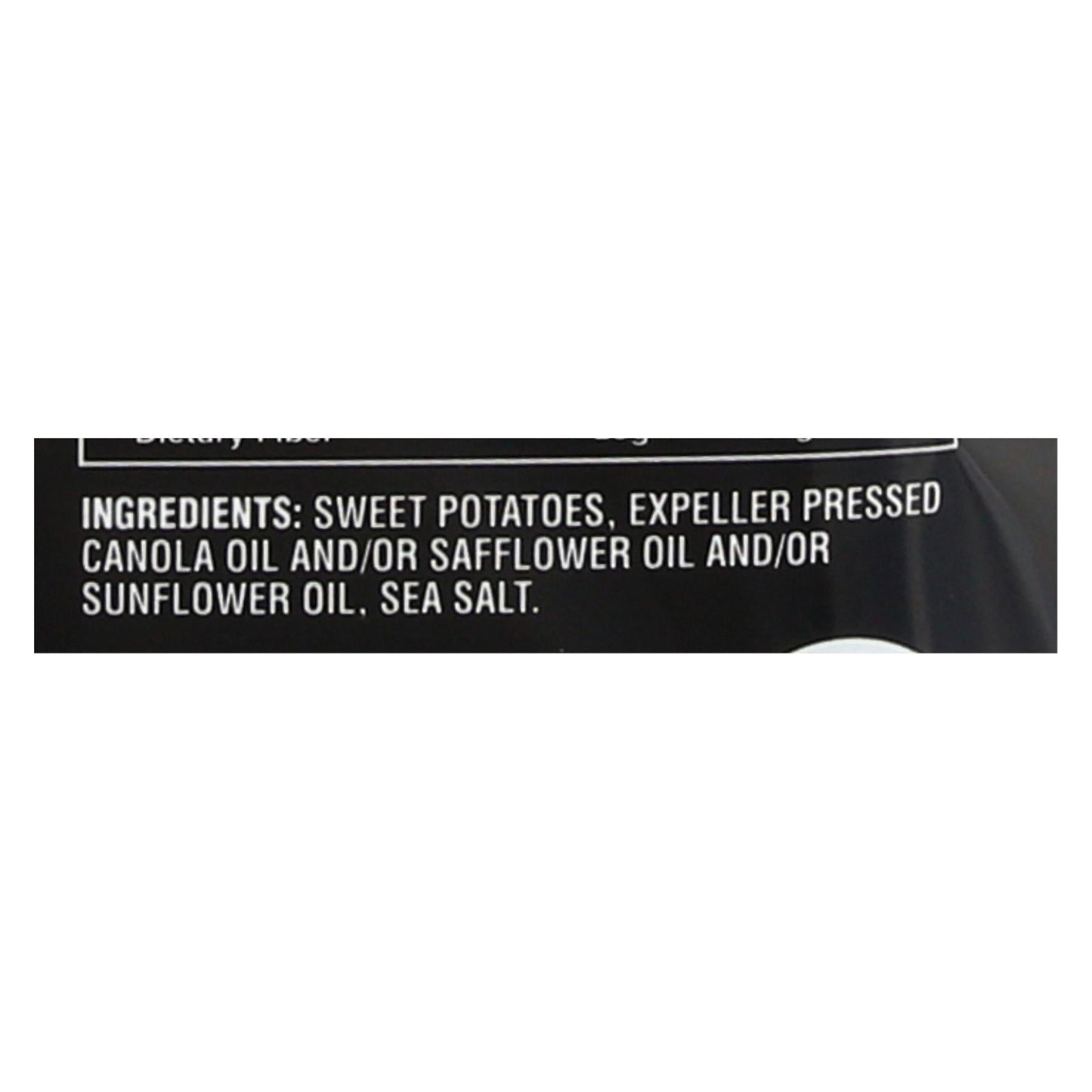 Terra Sweet Potato Chips Sea Salt - 12 Pack, 5 oz Each