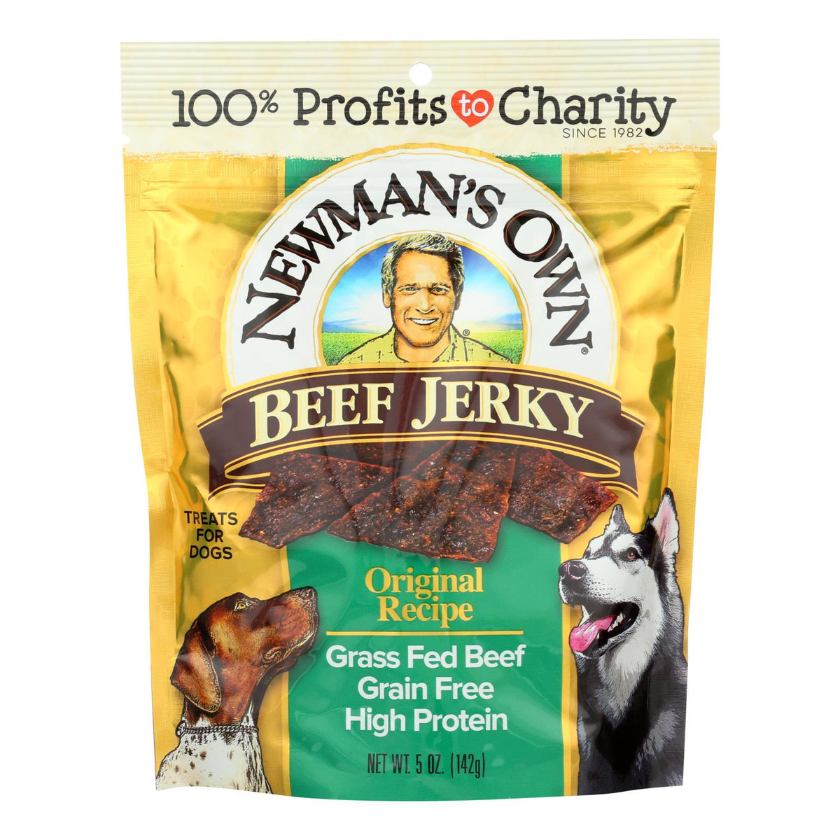 Newman's Own Organic Beef Jerky Original - 6 Pack