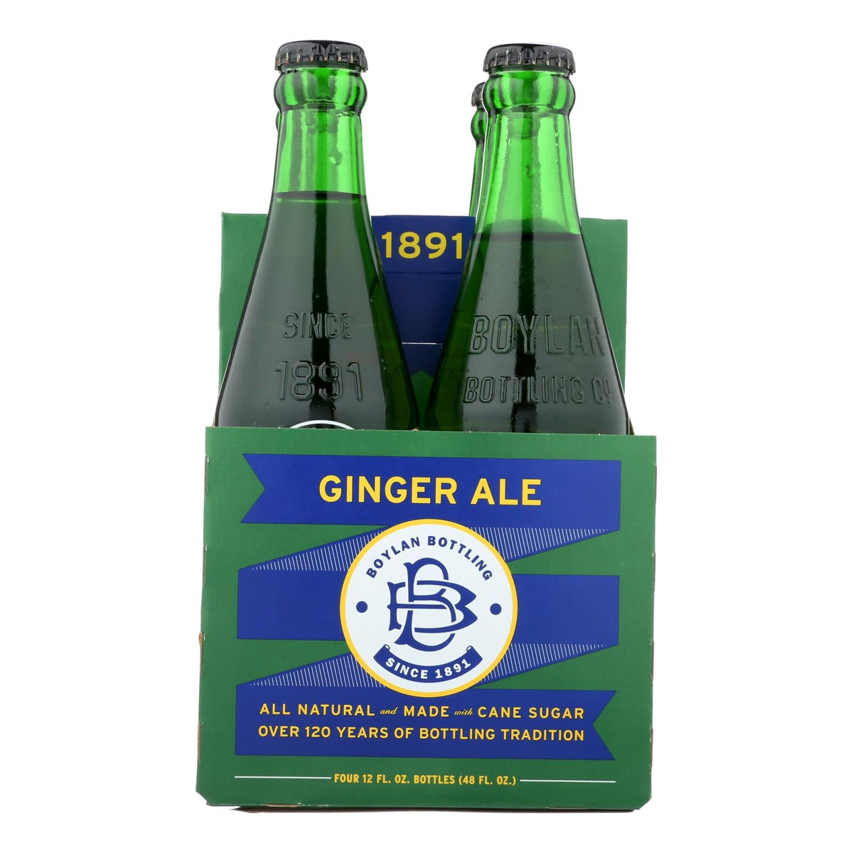 Boylan Ginger Ale Soda, 6 Pack, 4/12 fl oz Bottles