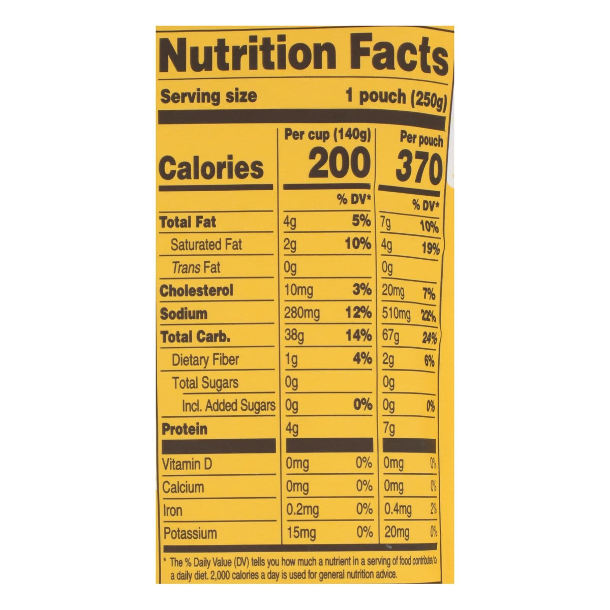 Tasty Bite - Rice Turmeric - Case Of 6-8.8 Oz