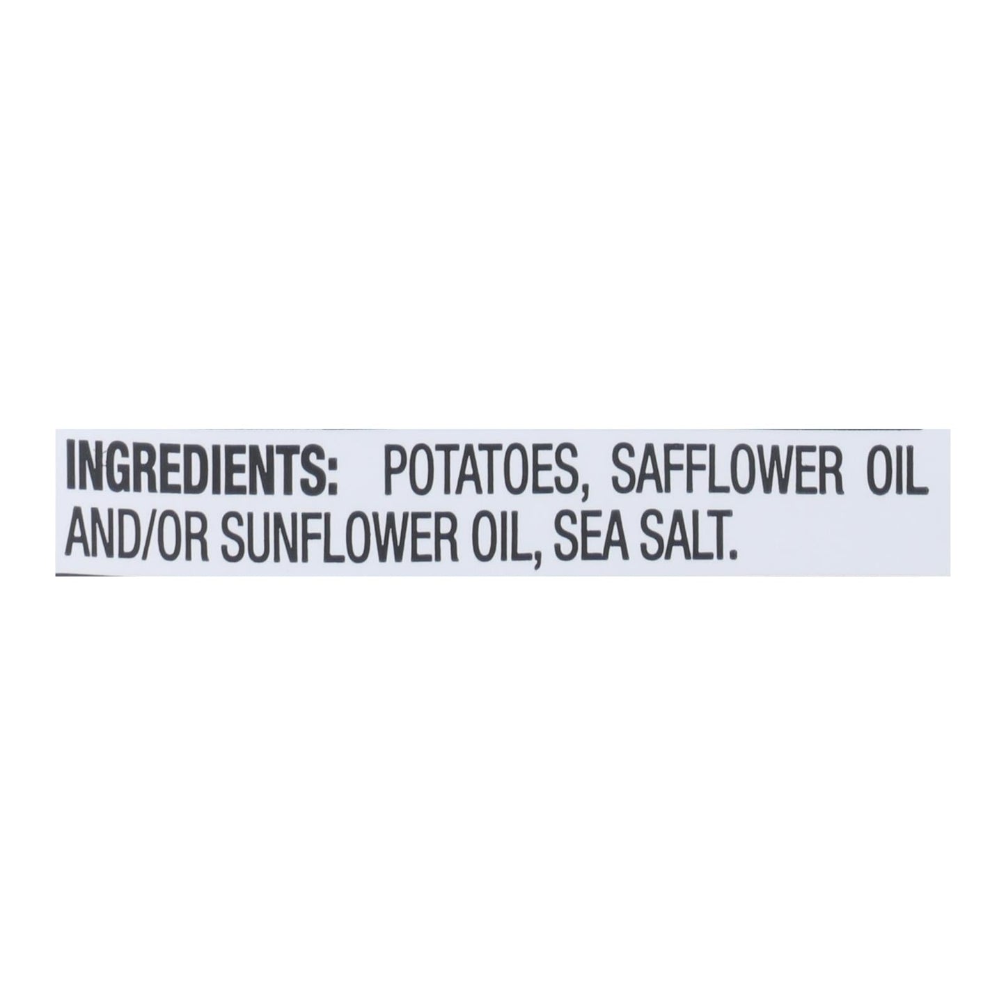 Uglies Sea Salt Kettle Chips - 12 Pack, 6 Oz Each