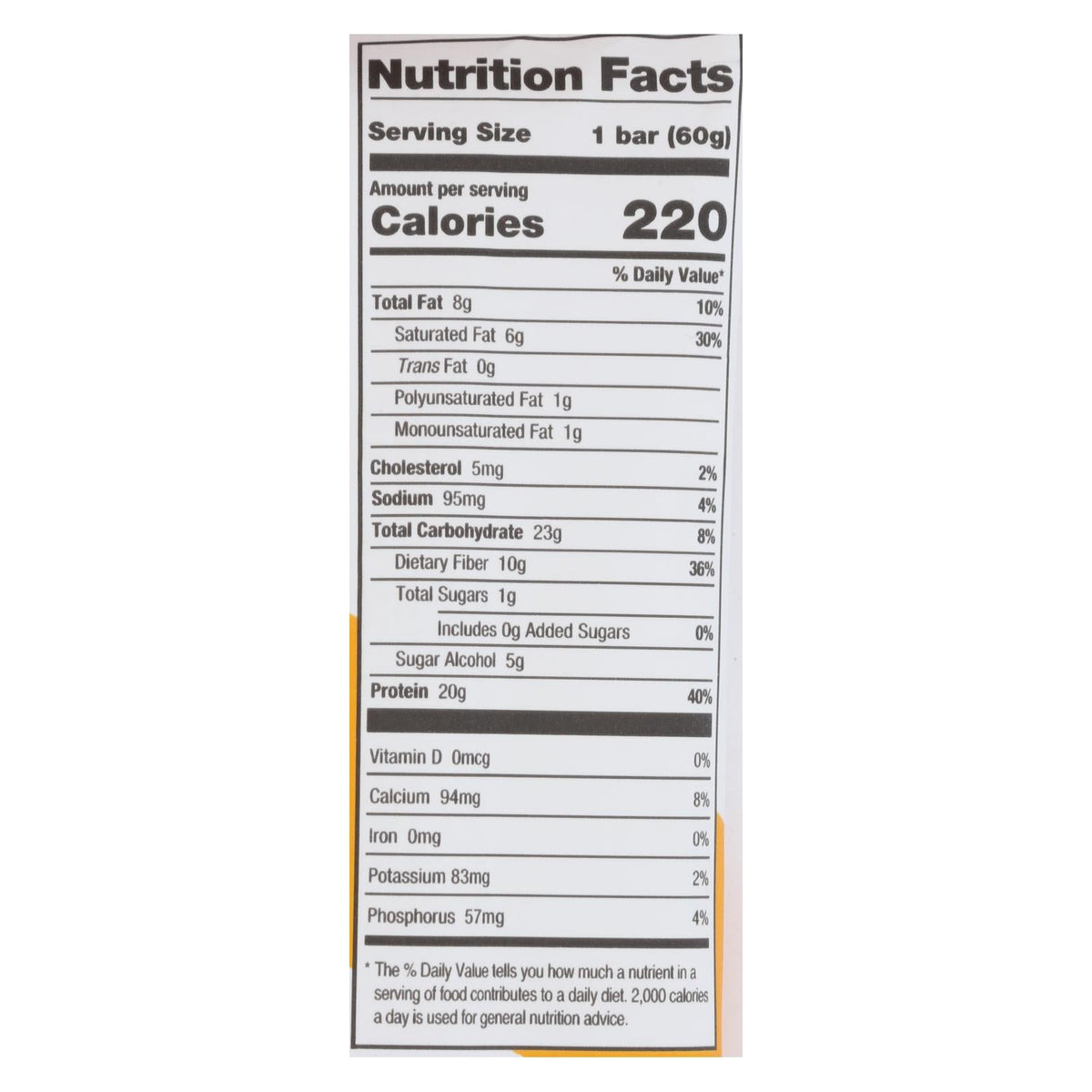 One Maple Glazed Doughnut Protein Bars, 12-Pack, 60g Each
