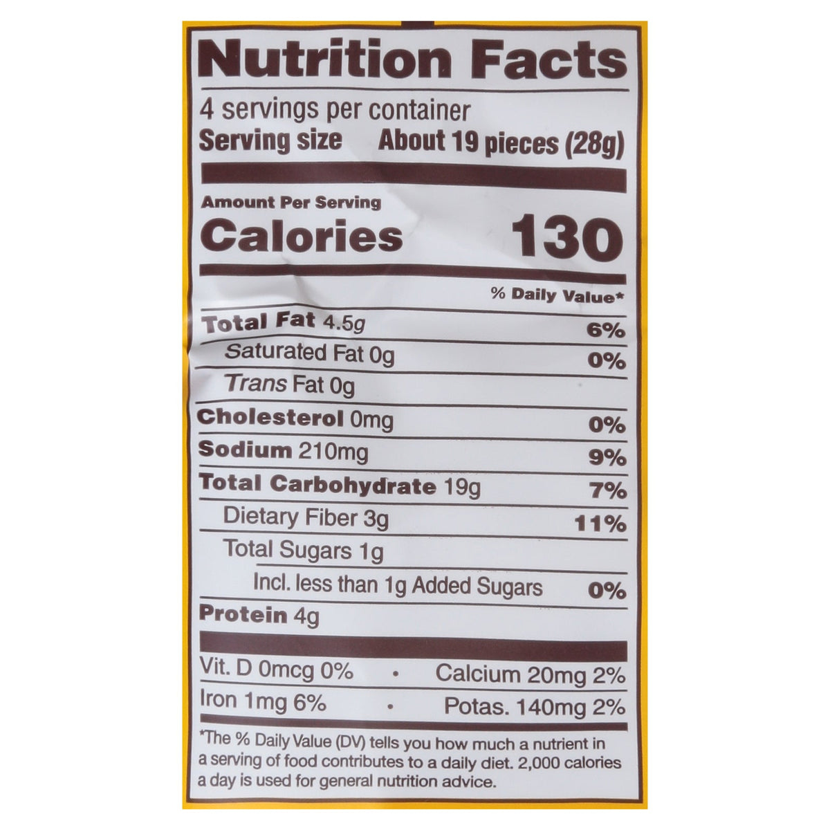 Hippeas - Chickpea Puff Nacho Vibes - Case of 12 - 4 ounces