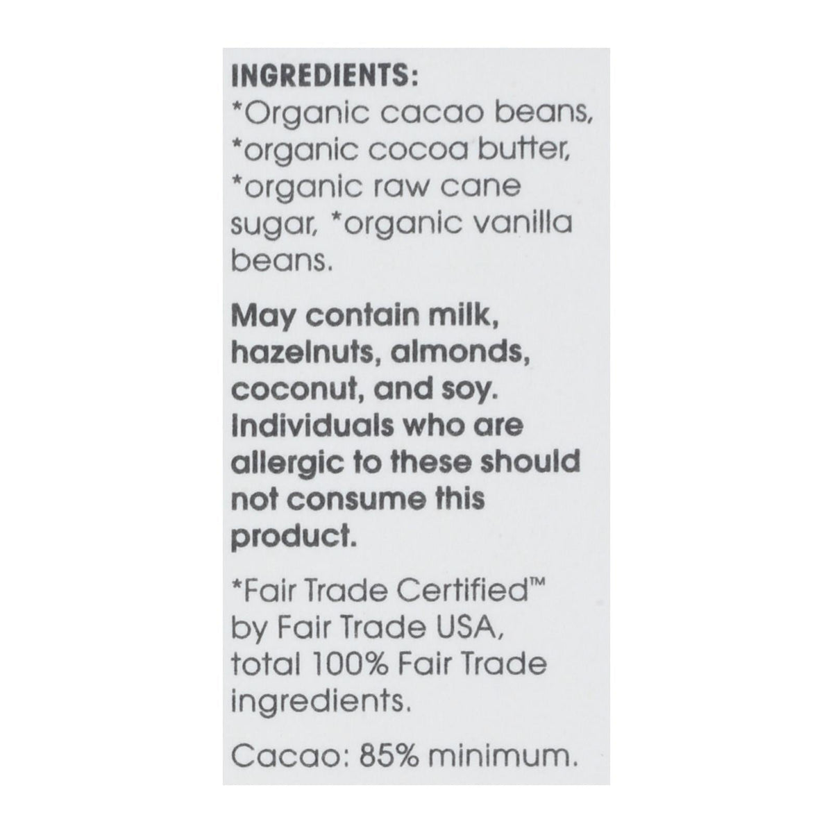 Alter Eco Organic Dark Blackout Chocolate Bars, 12 Pack