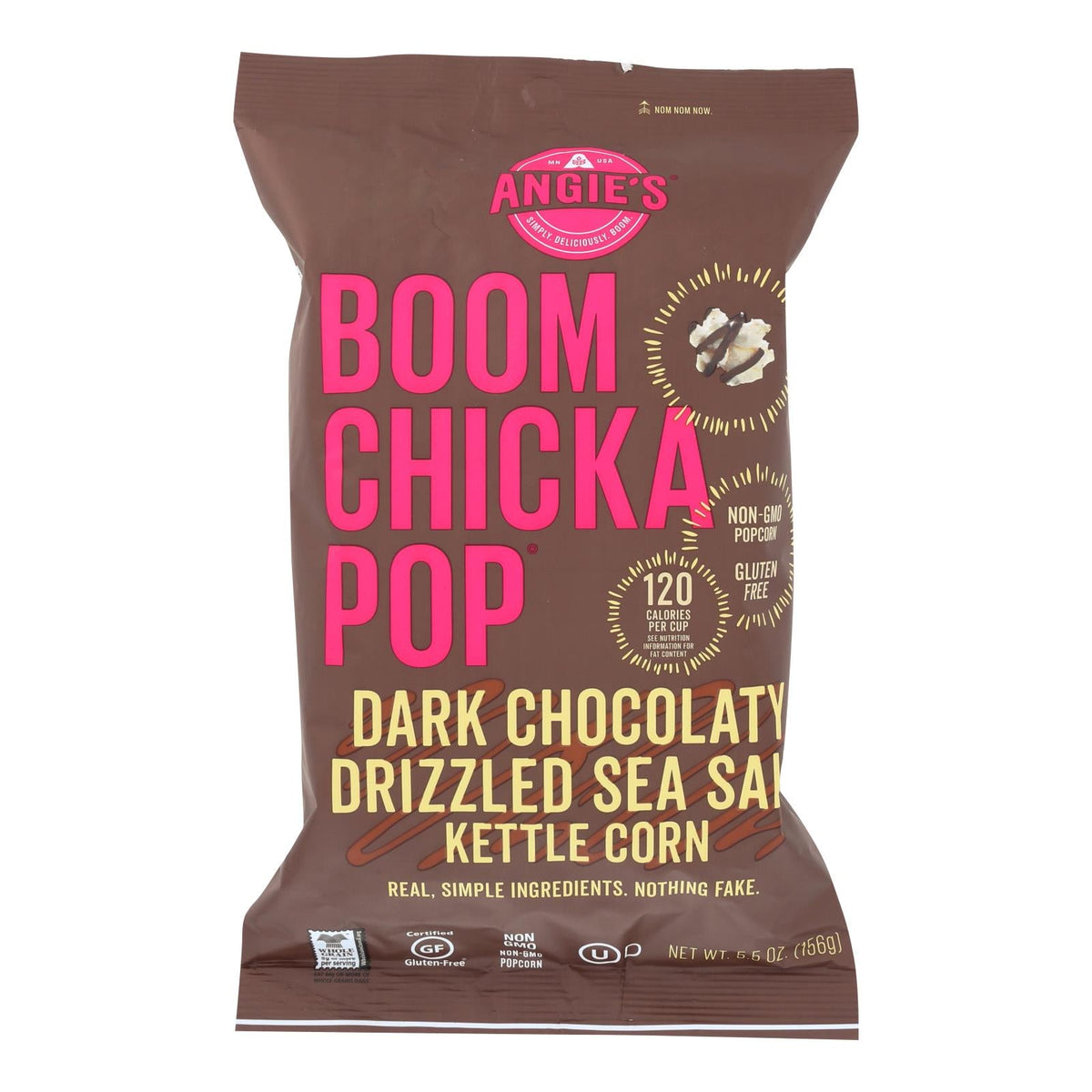 Angie's Dark Chocolate Sea Salt Kettle Corn - 12 Pack