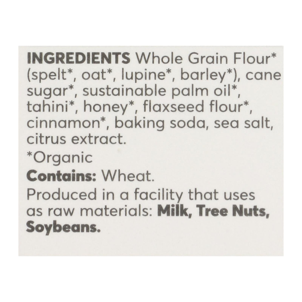 Olyra - Biscuit Cinnamon Tahini - Case Of 6 - 5.3 Oz