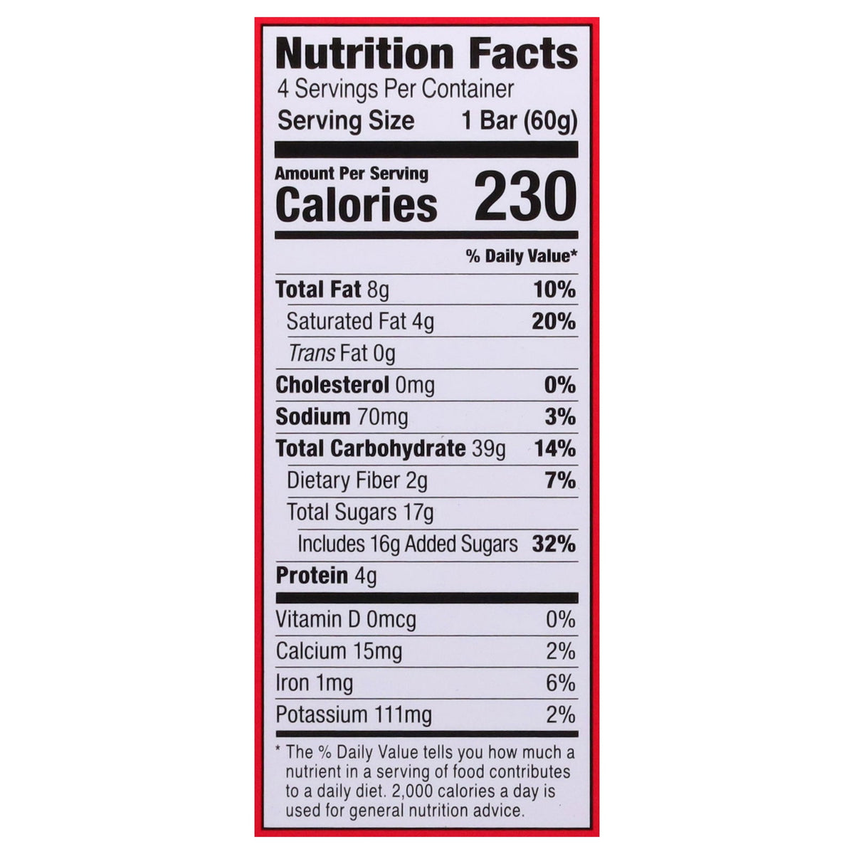 Bobo's Oat Bars - Pb&js Strawberry Jam - CS of 6-4/2.1 OZ
