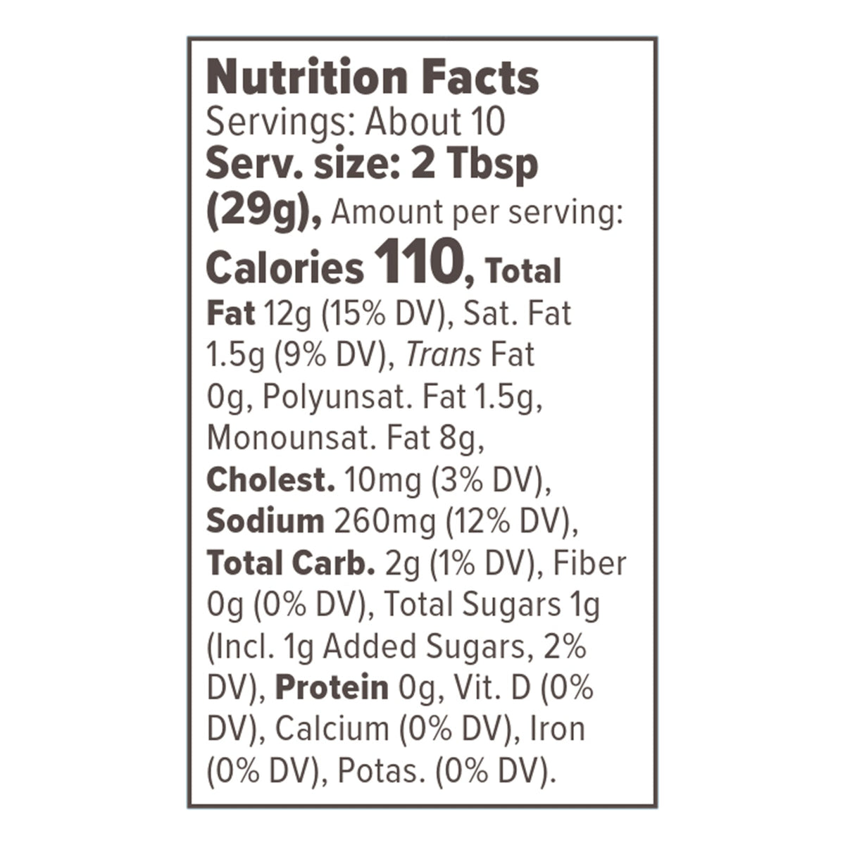 Primal Kitchen - Dipping Sce Spl Burger - CS of 6-10 OZ