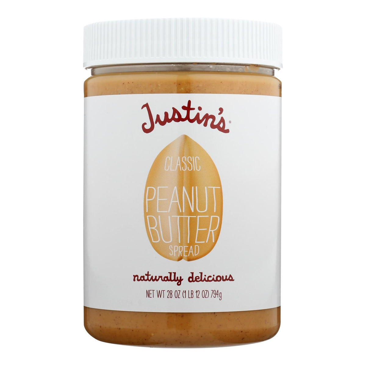 Justin's Classic Peanut Butter, 6-Pack, 28 oz Each