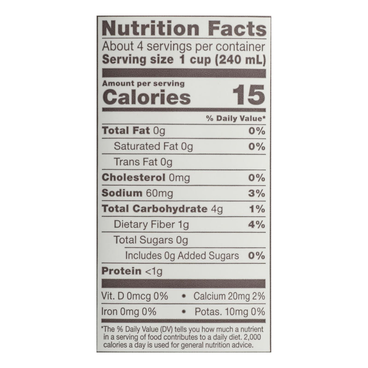 Bonafide No Salt Vegetable Broth, 6-Pack, 32 oz Each