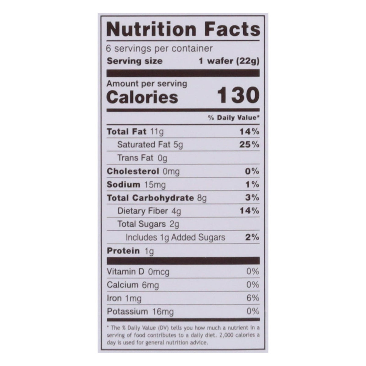 Rip Van Wafels - Wafers Chocolate Hazelnut - CS of 6-4.68 OZ