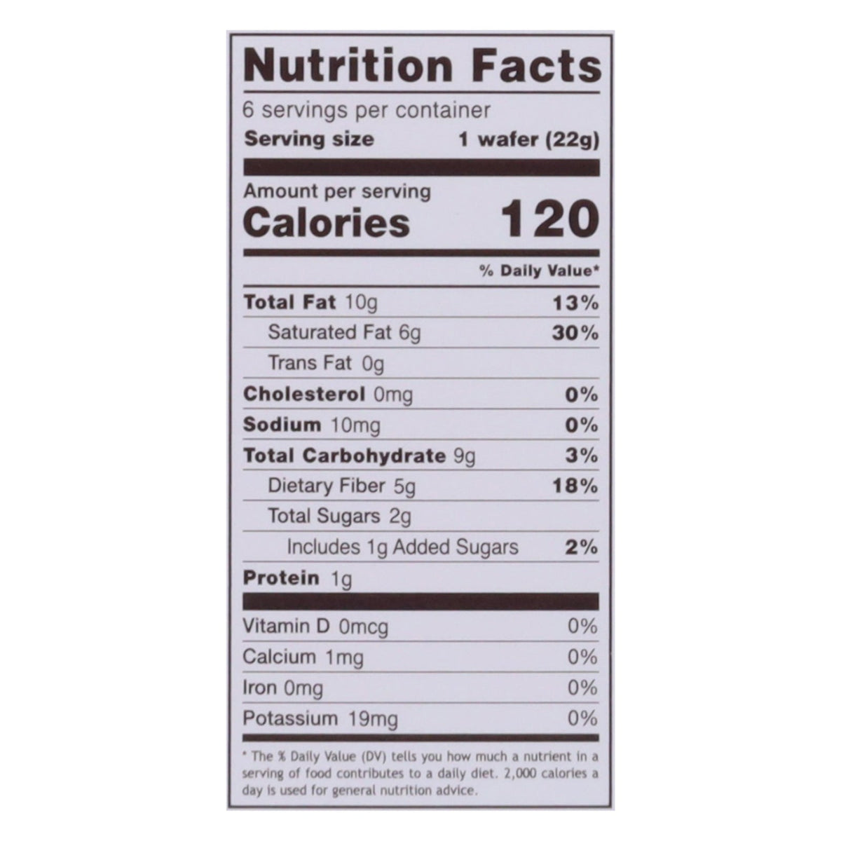 Rip Van Wafels - Wafers Dark Chocolate - CS of 6-4.68 OZ