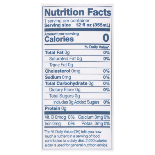 Aura Bora Ginger Meyer Lemon Sparkling Water, 12-Pack