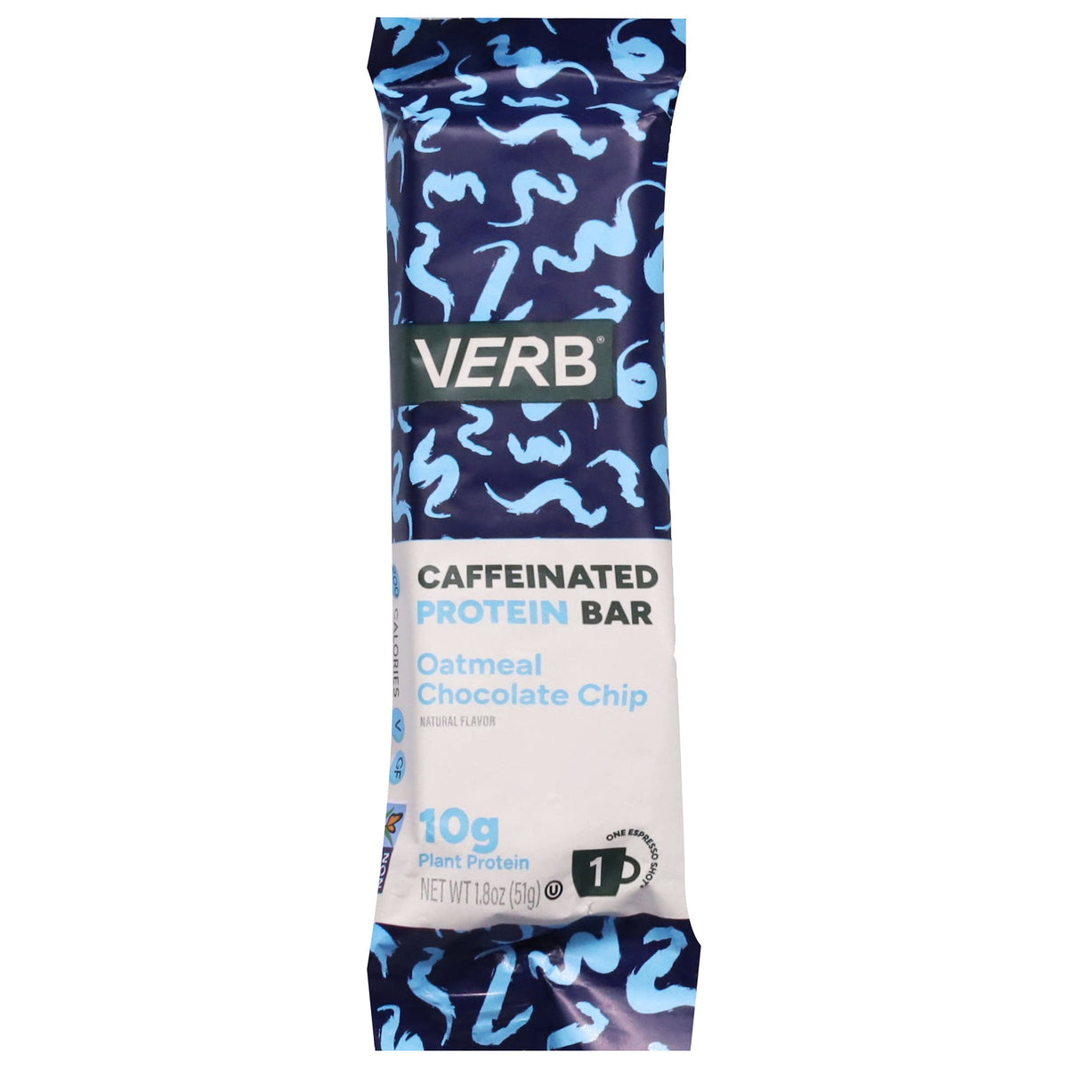 Verb Energy - Prtn Bar Oatml Cchip Caff - CS of 12-1.8 OZ