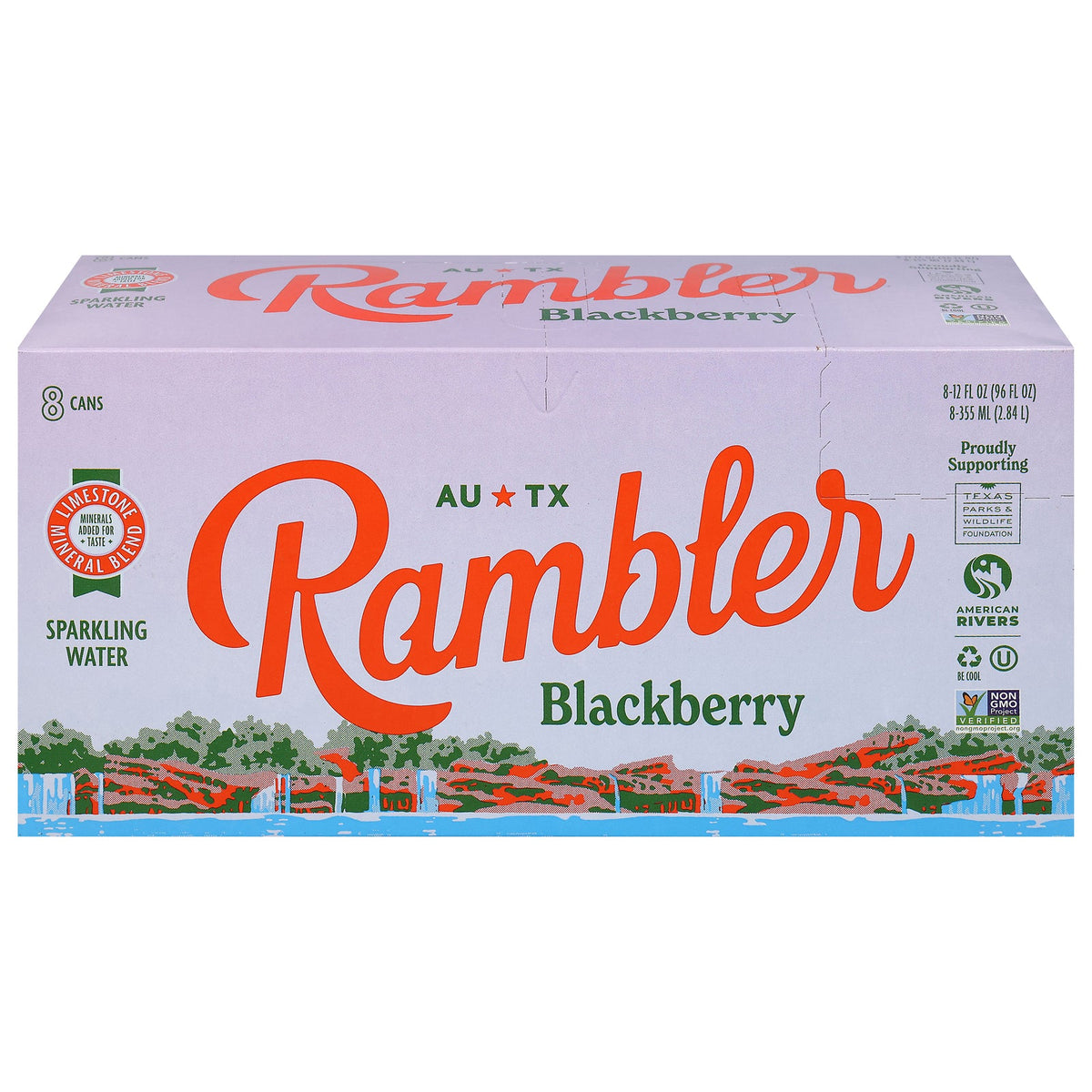 Rambler - Water Spk Blackberry 8 Pk - CS of 3-8/12 FZ