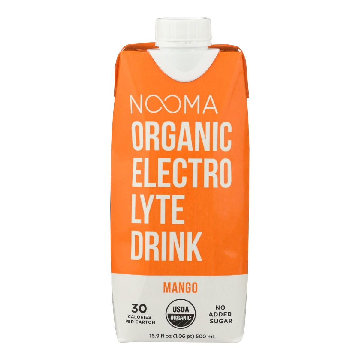 Nooma Organic Mango Electrolyte Drink, 12 Pack, 16.9 Fl Oz