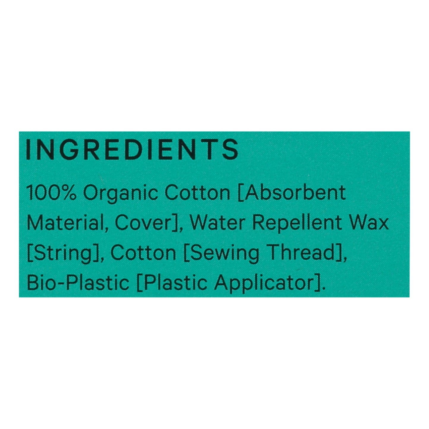 The Honey Pot - Tampon Supr Plst App Unsc - EA of 1-18 CT