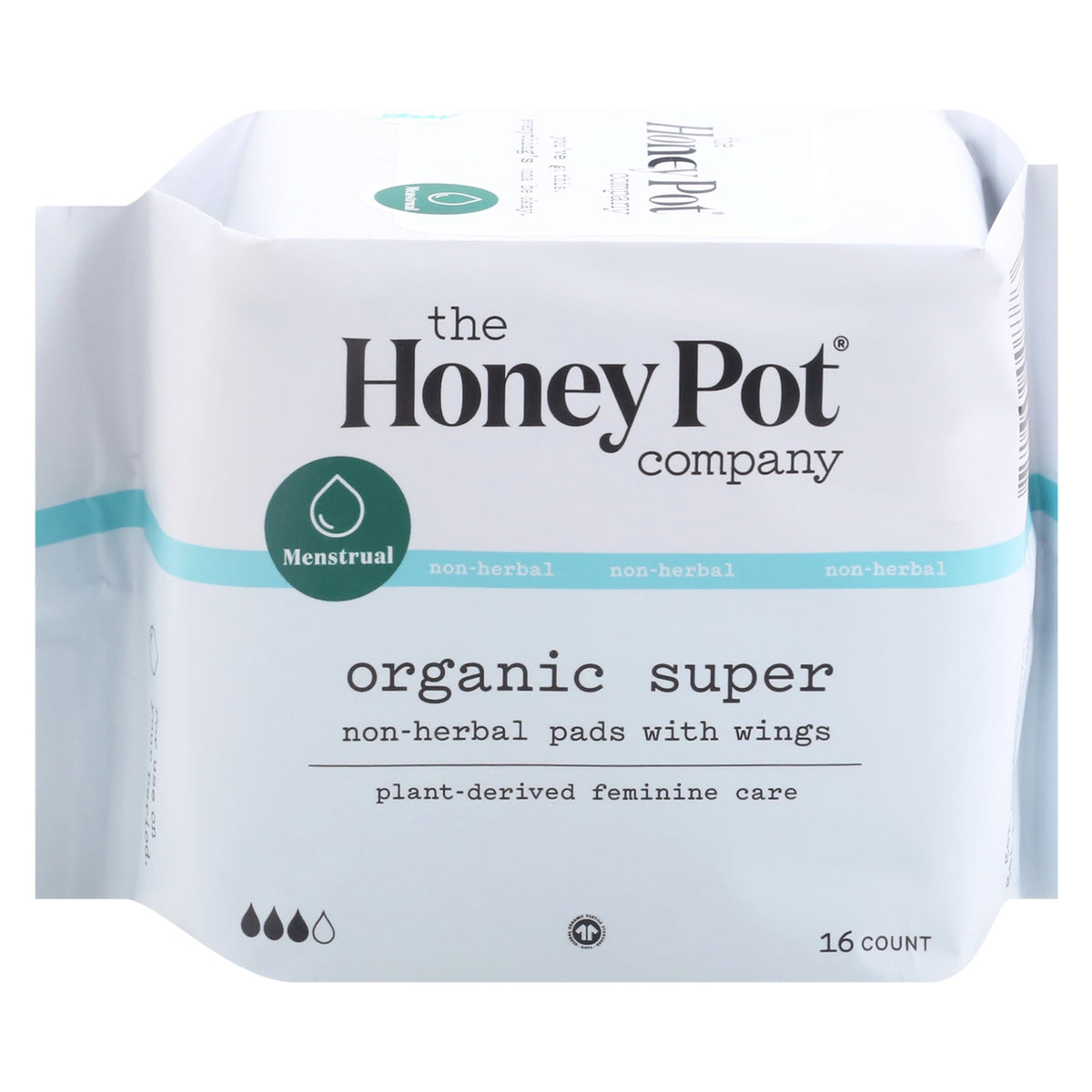 The Honey Pot - Mnstrl Pads Non Hrbl Supr - EA of 1-16 CT