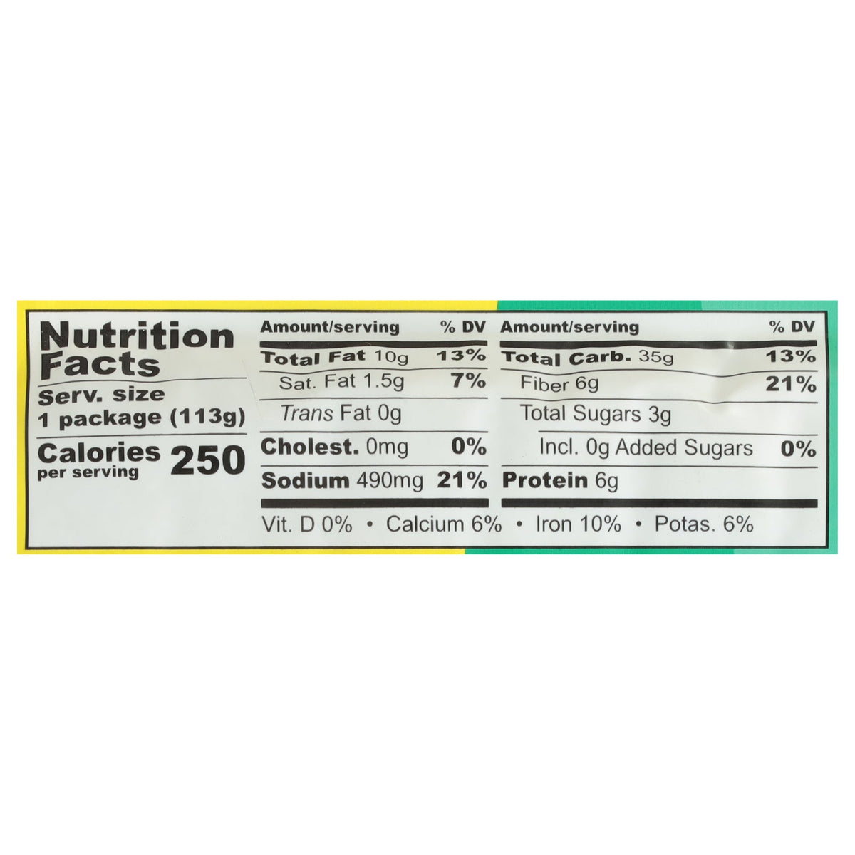 Fillo's - Tamales Bean Salsa Verde - CS of 7-4 OZ