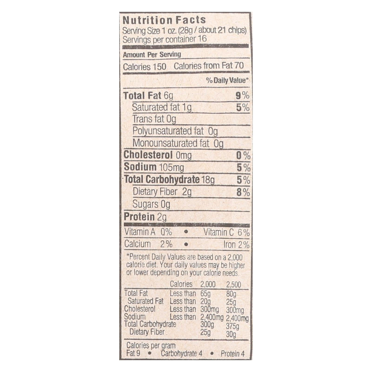 Xochitl Corn Chips - Salted - Case Of 9 - 16 Oz.