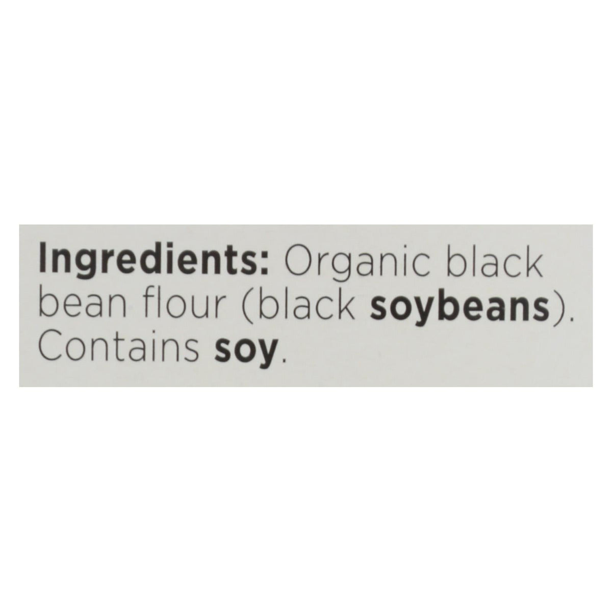 Organic Black Bean Spaghetti, 8 oz, Case of 6