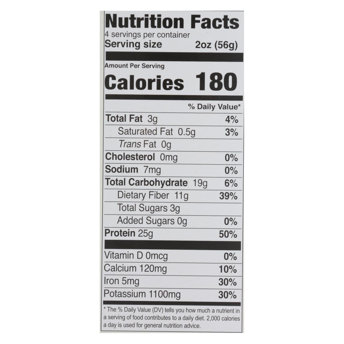 Organic Black Bean Spaghetti, 8 oz, Case of 6