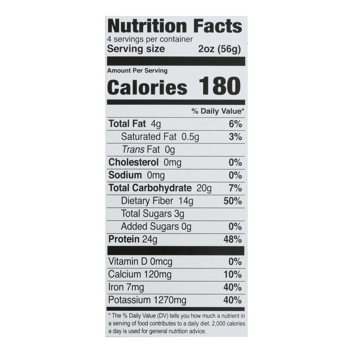 Edamame & Mung Bean Fettuccine Pasta - 6 Pack, 8 Oz.