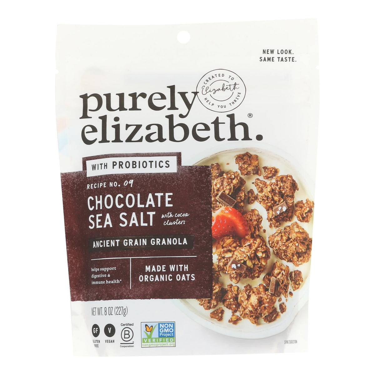 Probiotic Chocolate Sea Salt Granola - 6 Pack (8 oz each)