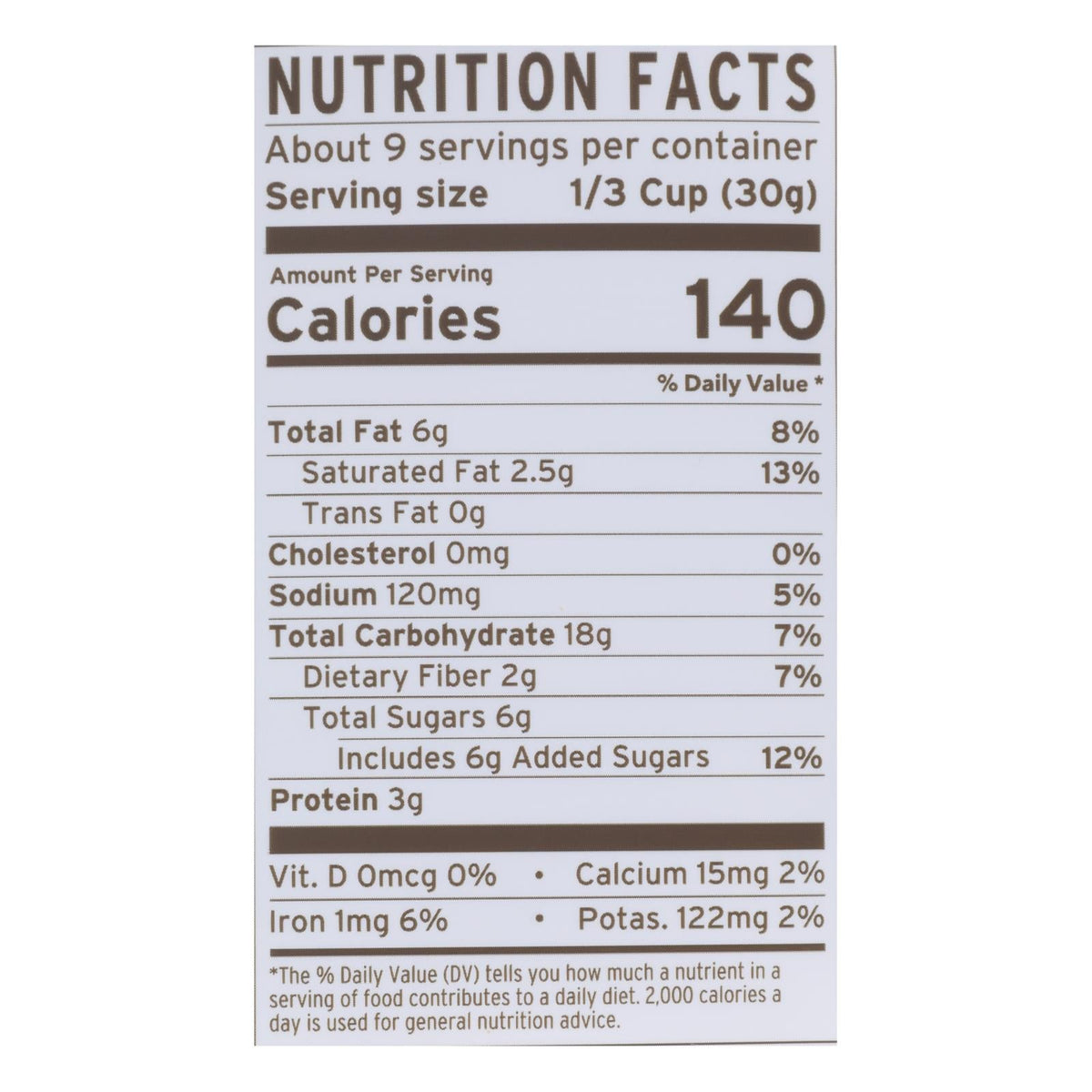 Purely Elizabeth Choc Sea Salt & PB Granola - 6 Pack