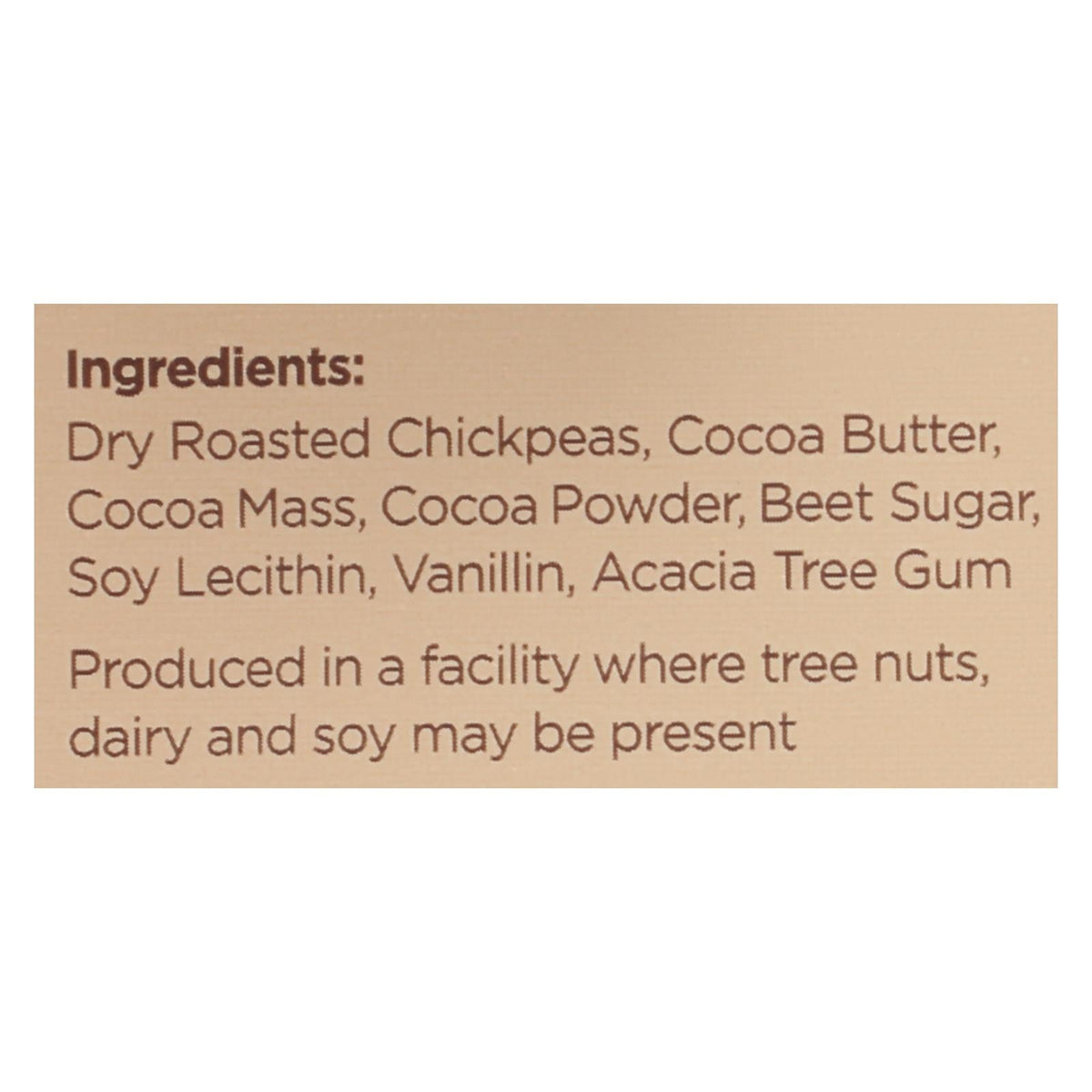 Lebby Dark Chocolate Chickpea Snacks, 6-Pack, 3.5 OZ Each