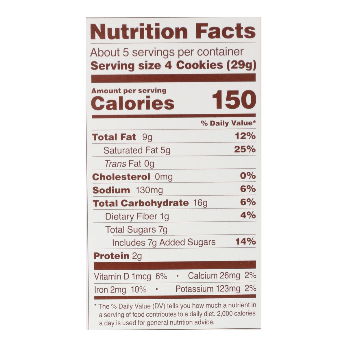 Simple Mills Crunchy Chocolate Chip Cookies, 6 Pack