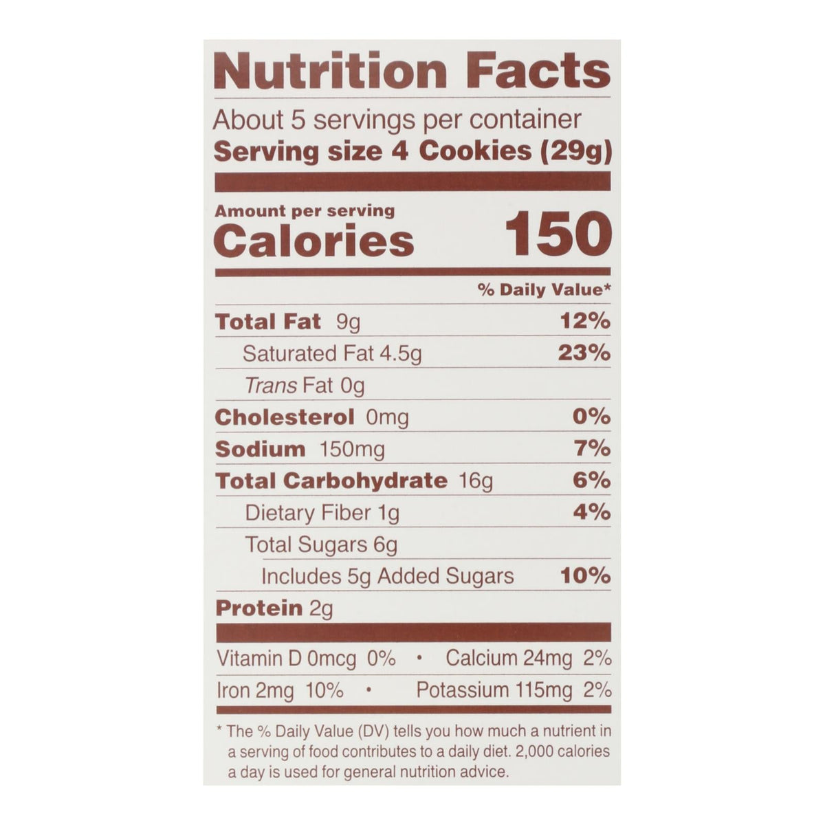 Simple Mills Crunchy Toasted Pecan Cookies, 6-Pack, 5.5 oz