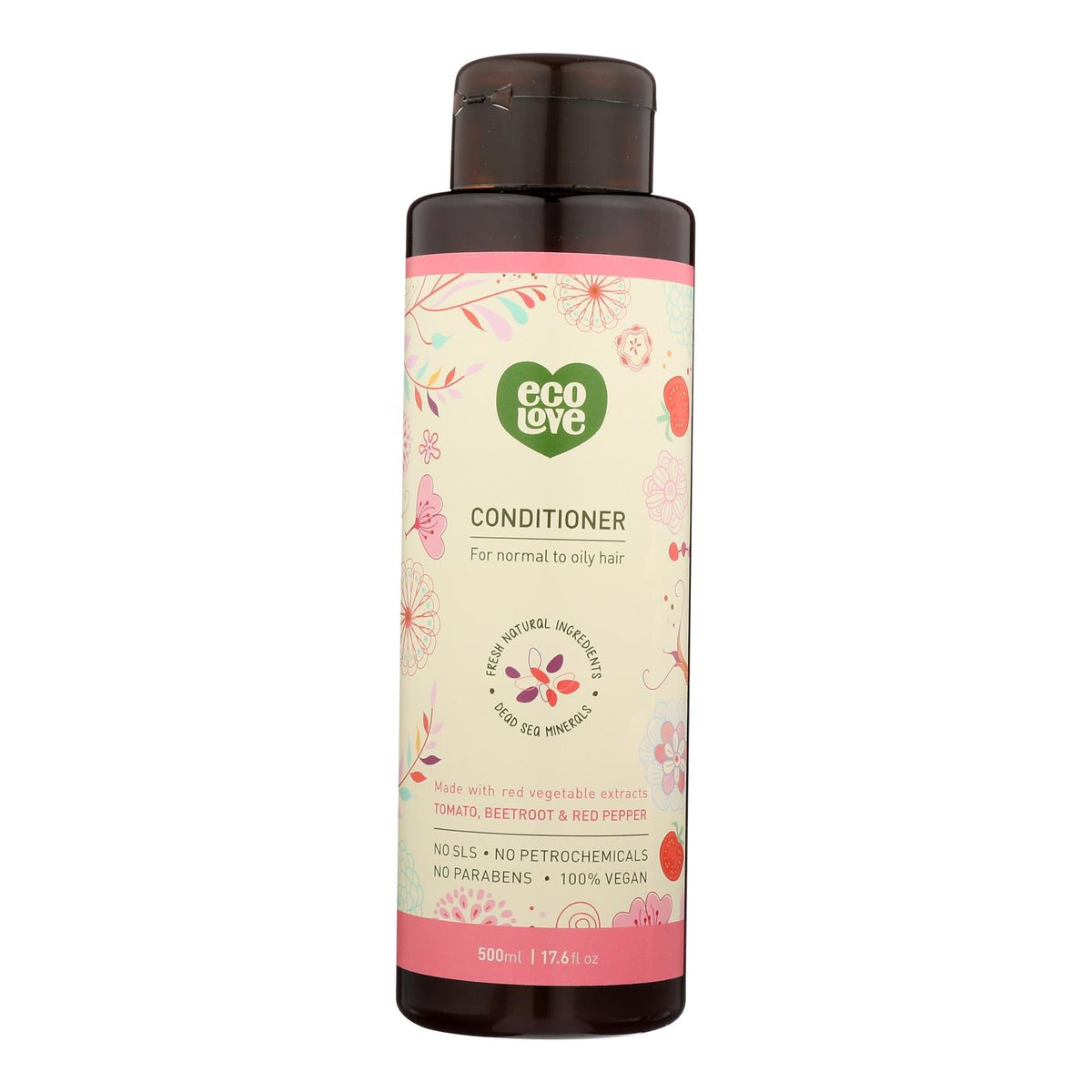 Ecolove Red Veggie Conditioner for Normal/Oily Hair 17.6oz