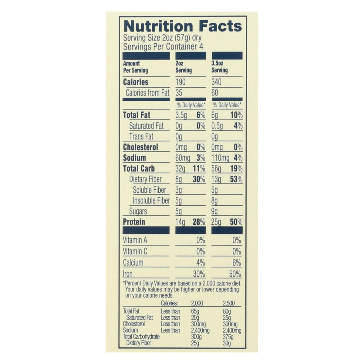 Banza Rigatoni Chickpea Pasta - Case Of 6 - 8 Oz