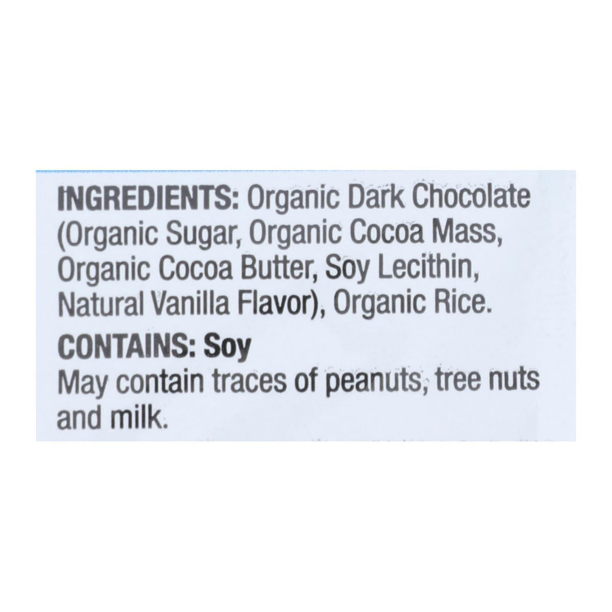 Element Organic Dark Chocolate Rice Cakes - 6 Pack