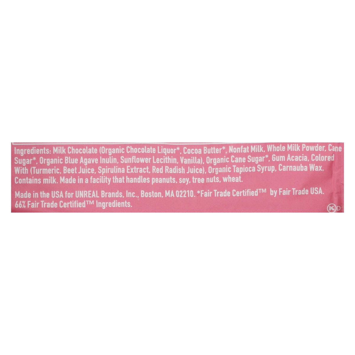 Unreal - Chocolate Gems Milk Chocolate - Case of 12 - 1.3 OZ