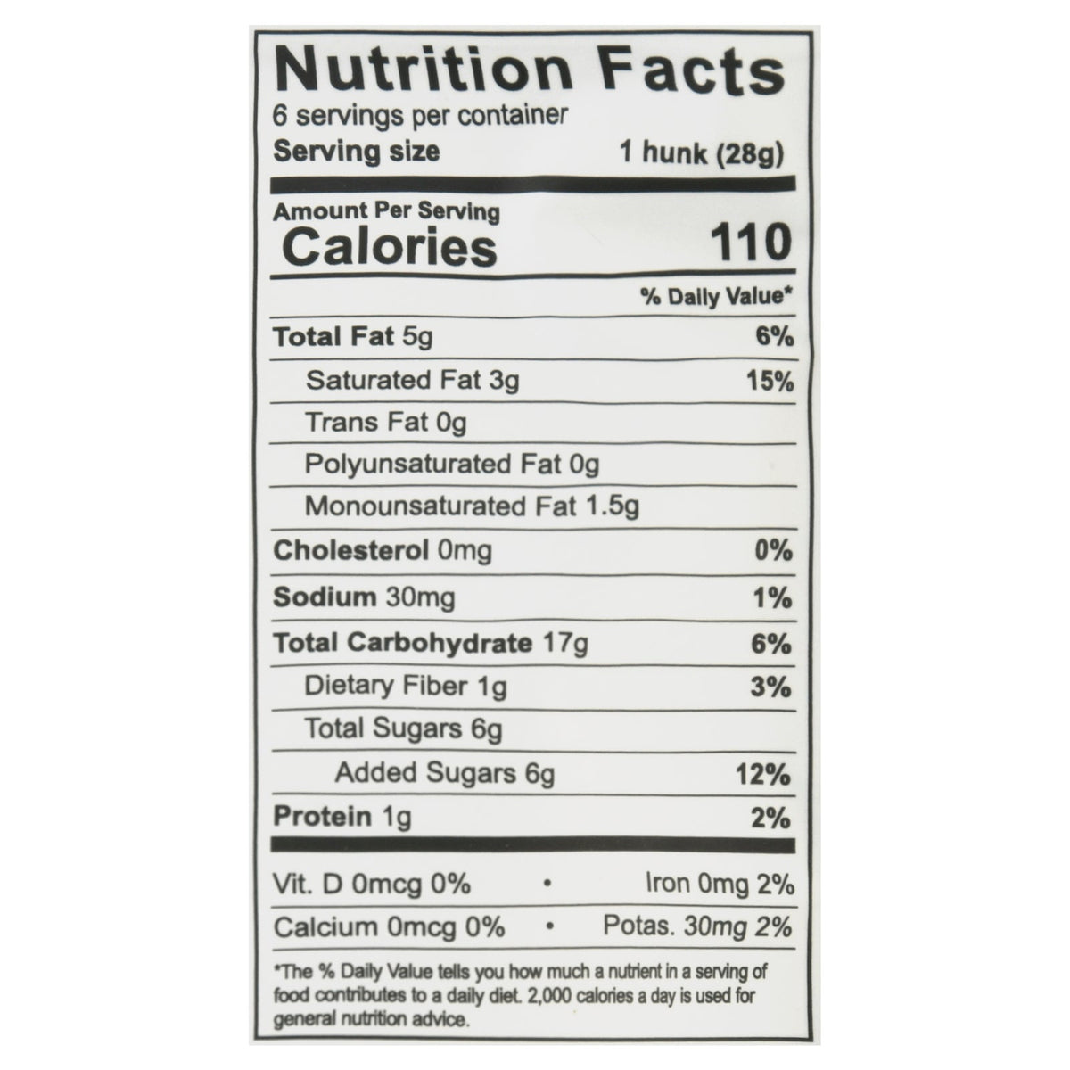 Heavenly Hunks Oatmeal White Choc Cookies 6-Pack 6oz