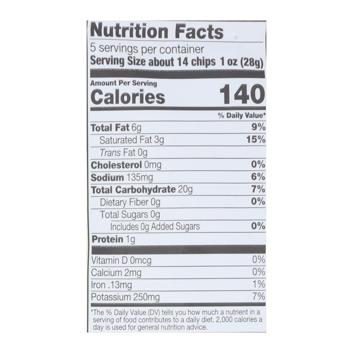 Barnana - Pltn Chips Ss Pink Hmlyn - Case Of 6-5 Oz
