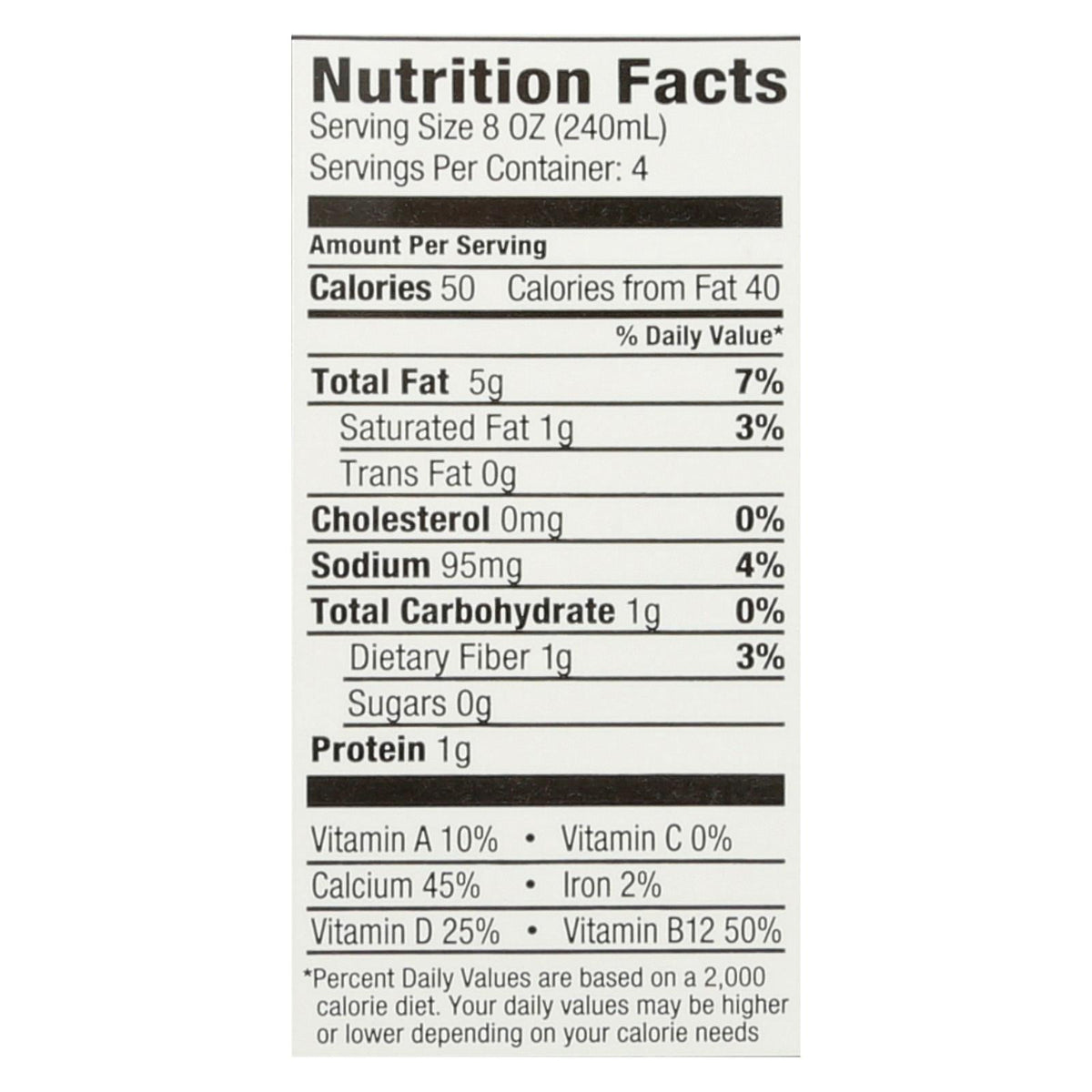 Milkadamia Unsweetened Vanilla Macadamia Milk, 6-Pack