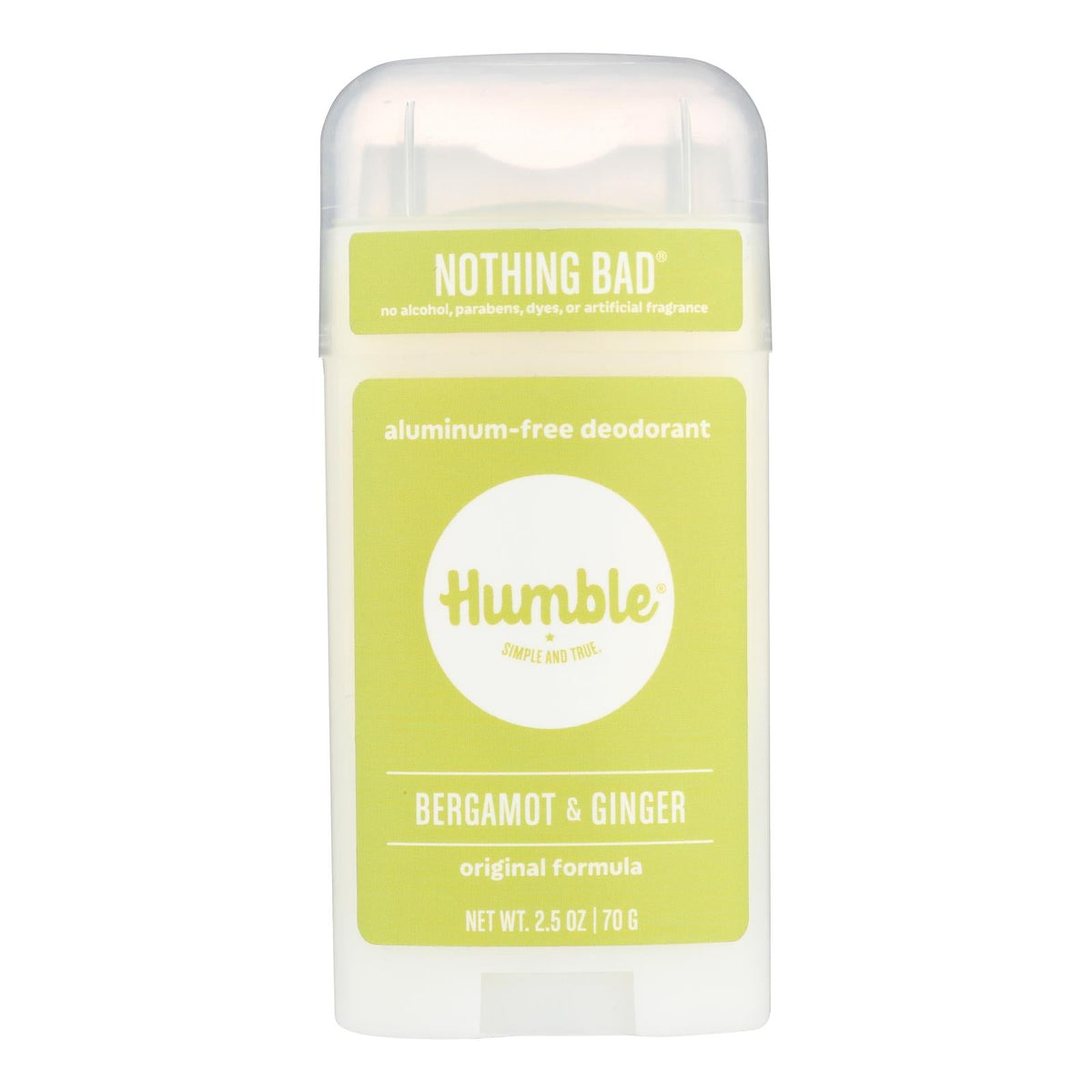 Humble Brands - Deod Bergamont Ginger - EA of 1-2.5 OZ
