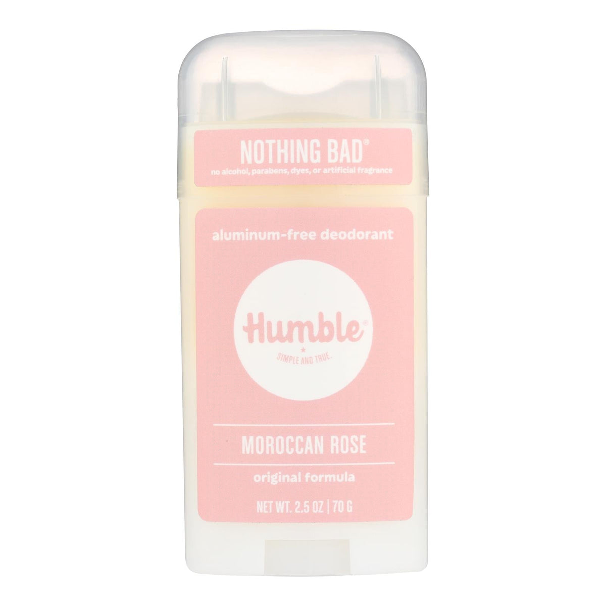 Humble Brands - Deod Moroccan Rose - EA of 1-2.5 OZ