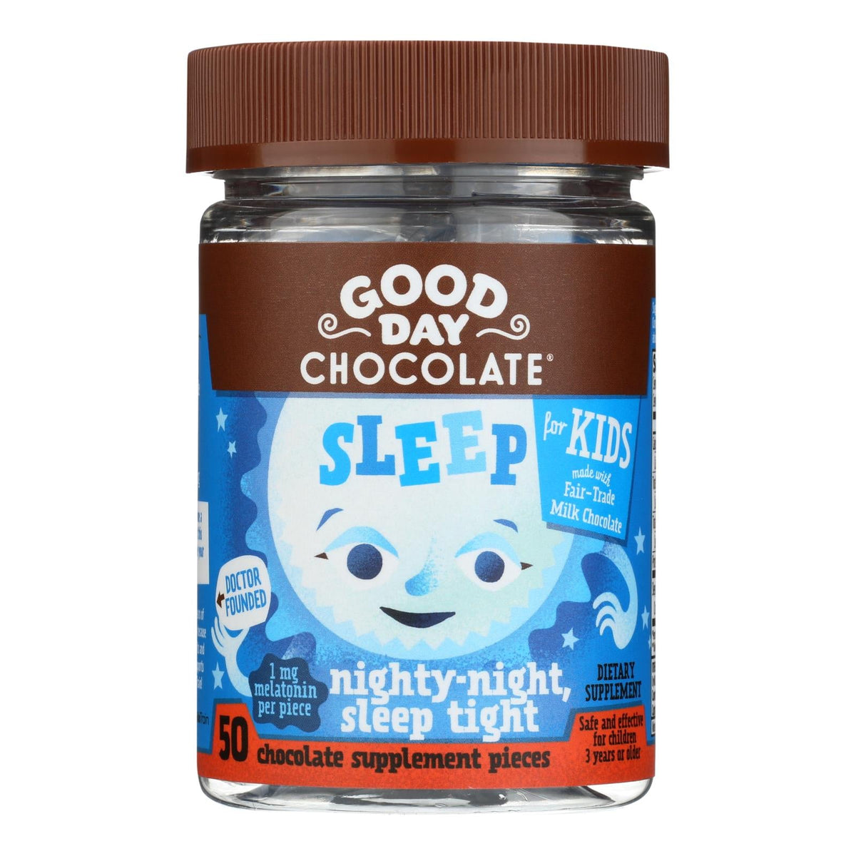 Good Day Chocolate - Chocolate Kid's Sleep - 1 Each - 50 CT