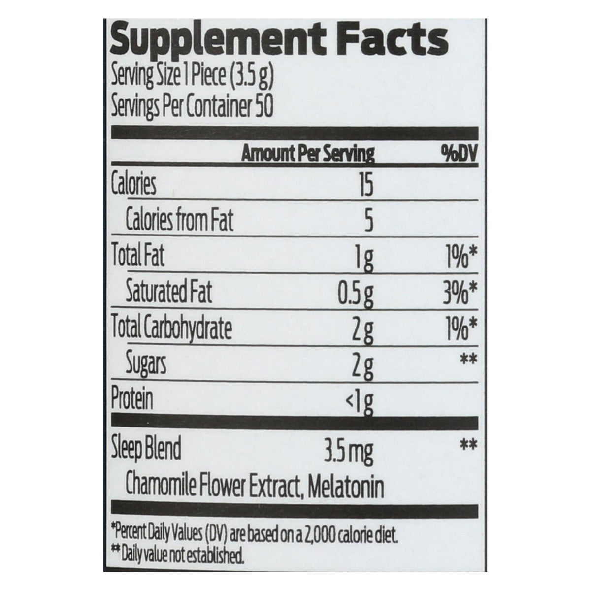 Good Day Chocolate - Chocolate Kid's Sleep - 1 Each - 50 CT