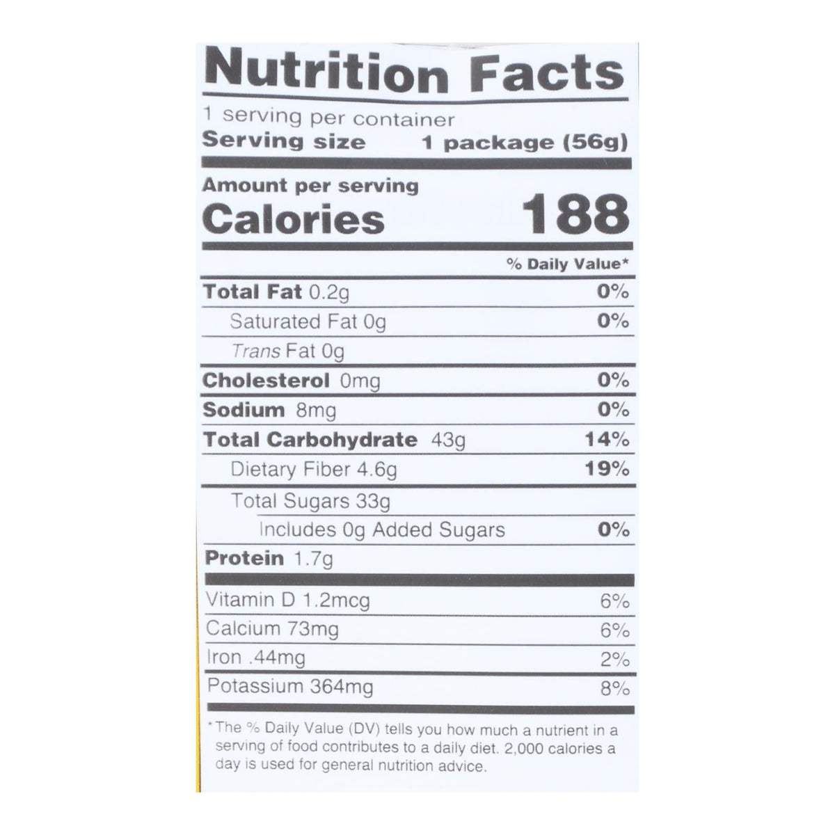 Mavuno Harvest Gluten-Free Dried Pineapple 6-Pack, 2 Oz