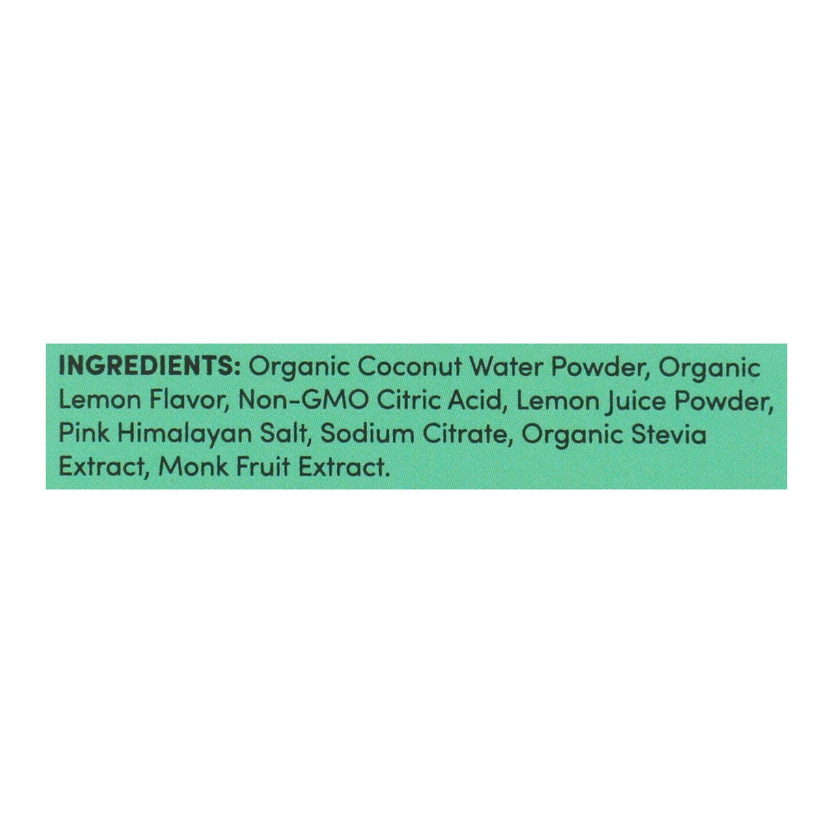 Cure Hydration Lemonade Drink Mix - 8 Pack