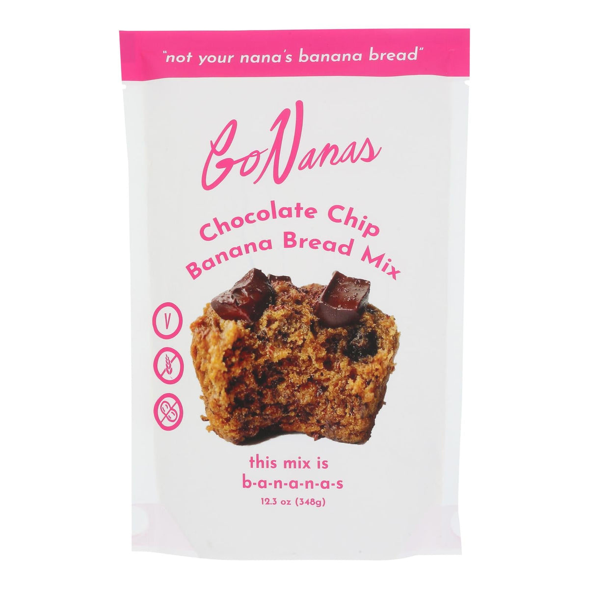 Gonanas Chocolate Chip Banana Bread Mix - 6 Pack
