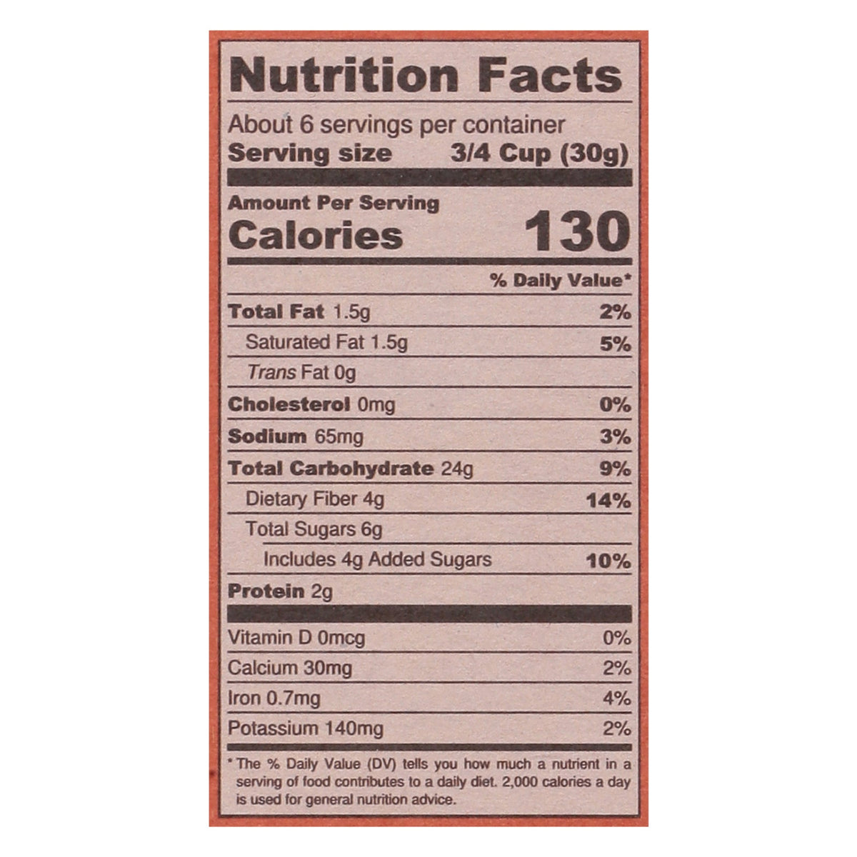 Lovebird - Cereal Cinnamon Grnfr - Case Of 6-7 Oz