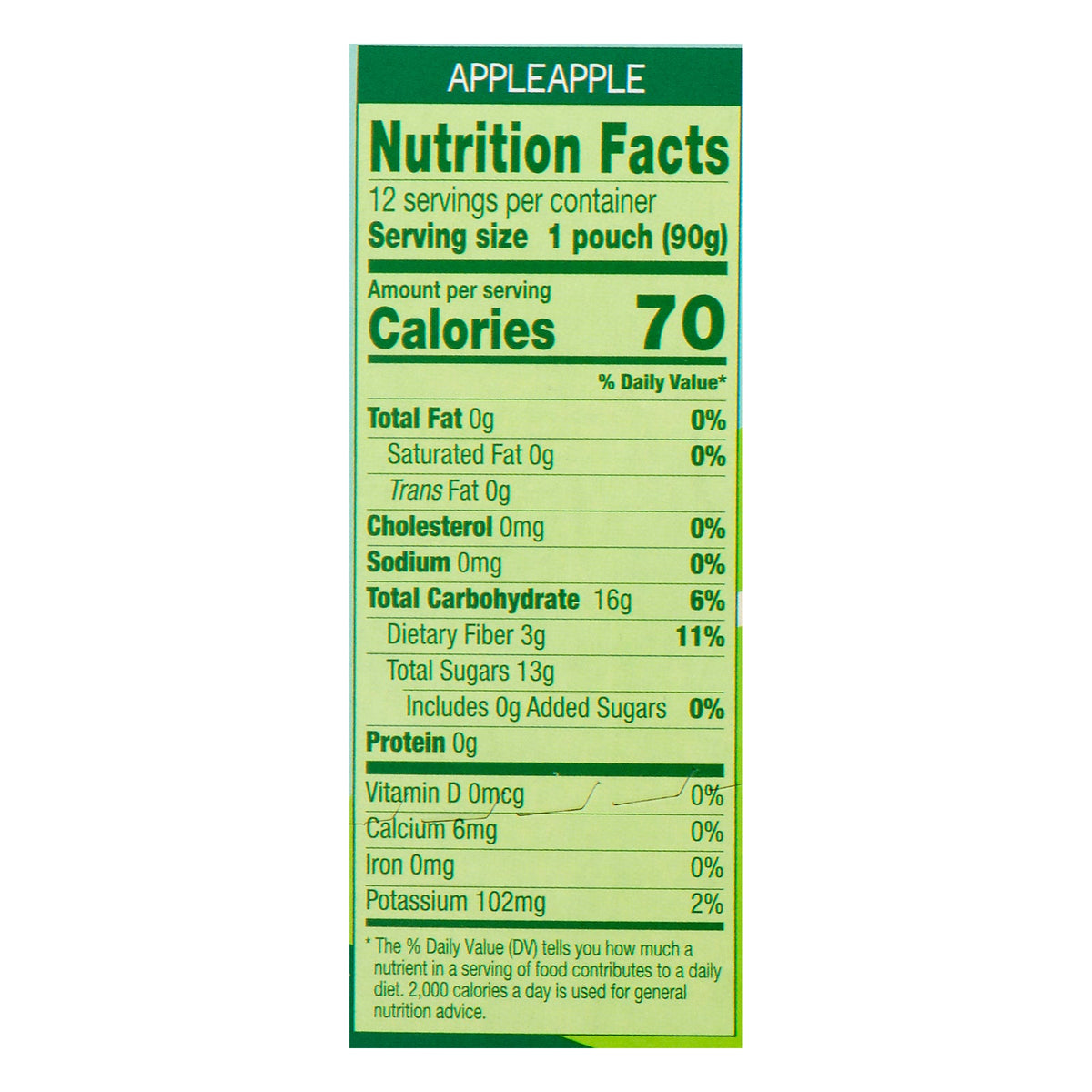 Gogo Squeeze Organic Apple Sauce, 6-Pack, 3.2 Oz